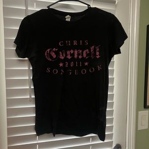 Vintage Chris Cornell concert t shirt